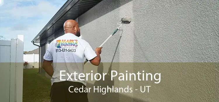 Exterior Painting Cedar Highlands - UT