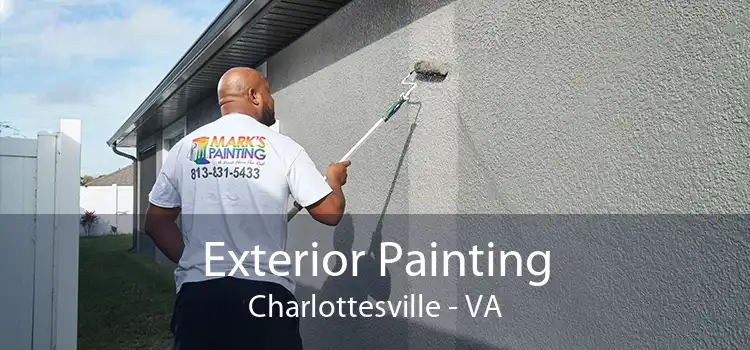 Exterior Painting Charlottesville - VA