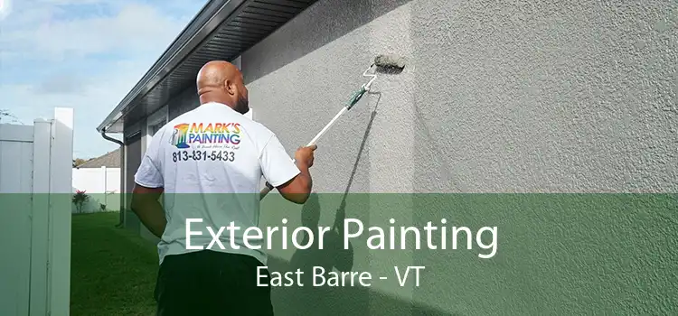Exterior Painting East Barre - VT