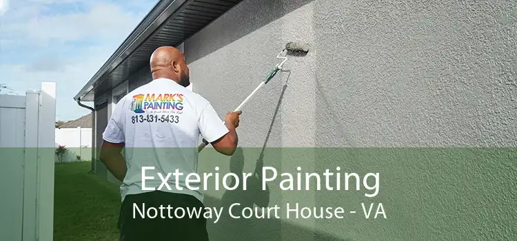 Exterior Painting Nottoway Court House - VA