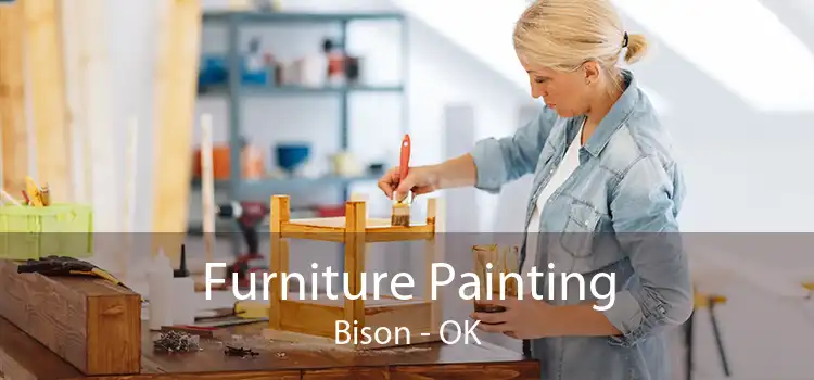 Furniture Painting Bison - OK