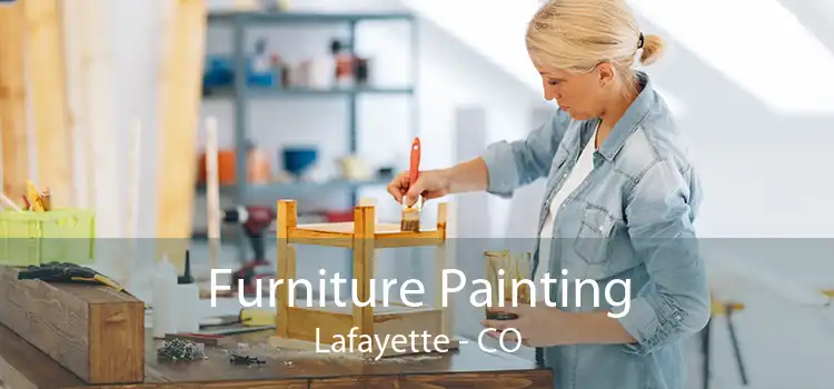 Furniture Painting Lafayette - CO