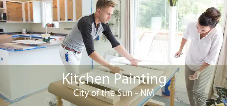 Kitchen Painting City of the Sun - NM