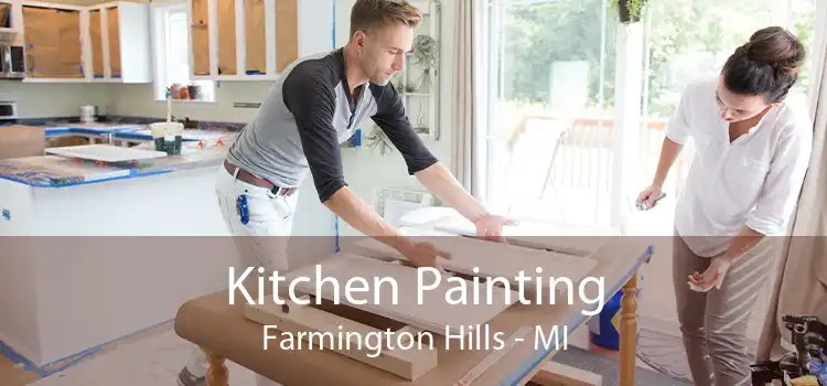 Kitchen Painting Farmington Hills - MI