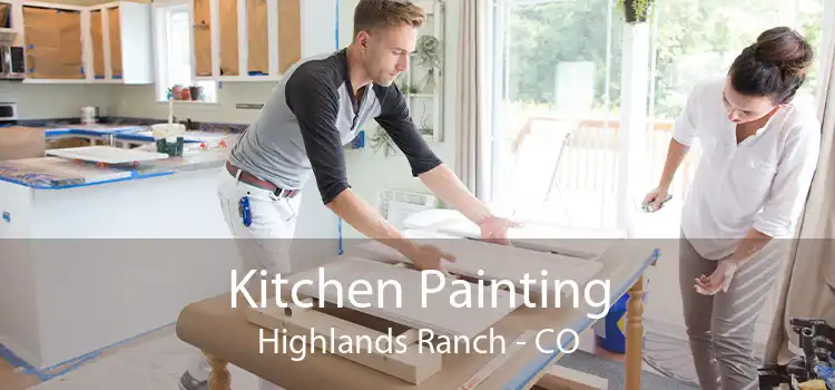 Kitchen Painting Highlands Ranch - CO