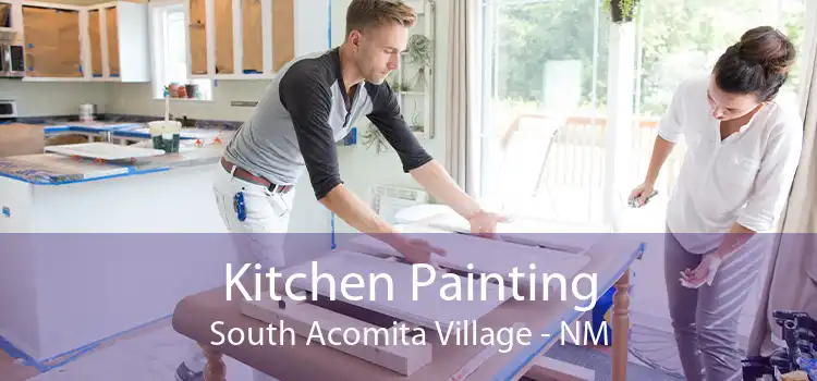 Kitchen Painting South Acomita Village - NM