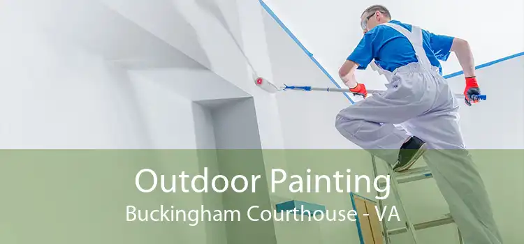 Outdoor Painting Buckingham Courthouse - VA