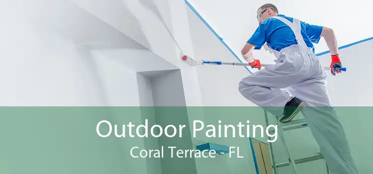 Outdoor Painting Coral Terrace - FL