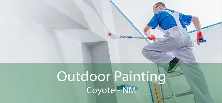 Outdoor Painting Coyote - NM