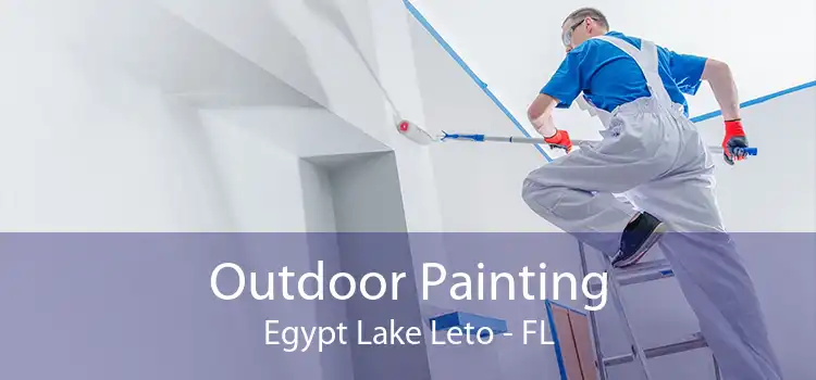 Outdoor Painting Egypt Lake Leto - FL