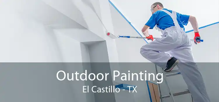 Outdoor Painting El Castillo - TX