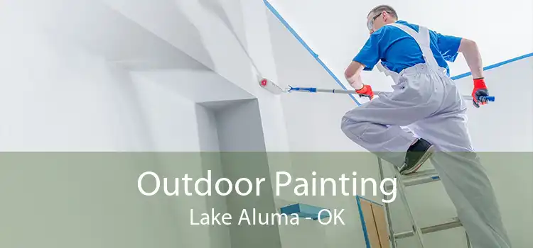 Outdoor Painting Lake Aluma - OK