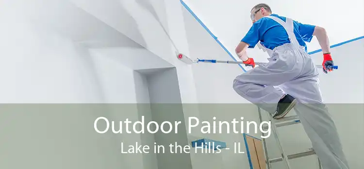 Outdoor Painting Lake in the Hills - IL