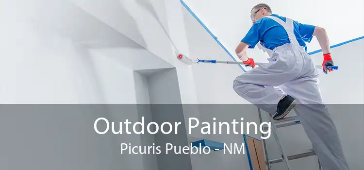Outdoor Painting Picuris Pueblo - NM