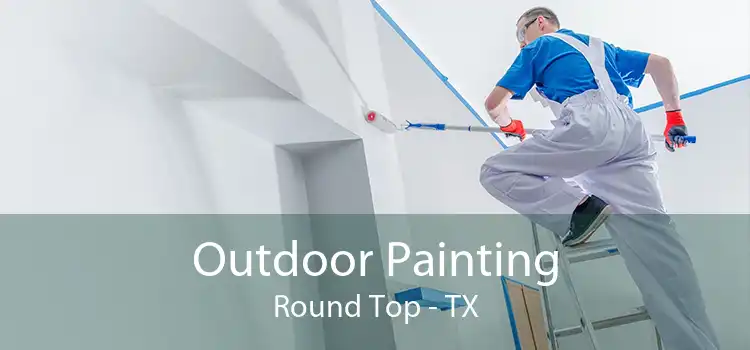 Outdoor Painting Round Top - TX