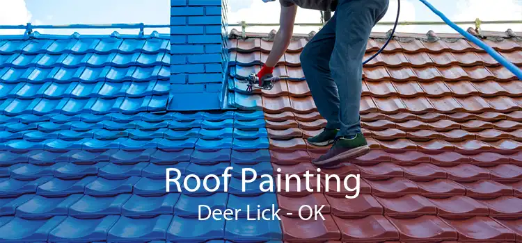 Roof Painting Deer Lick - OK