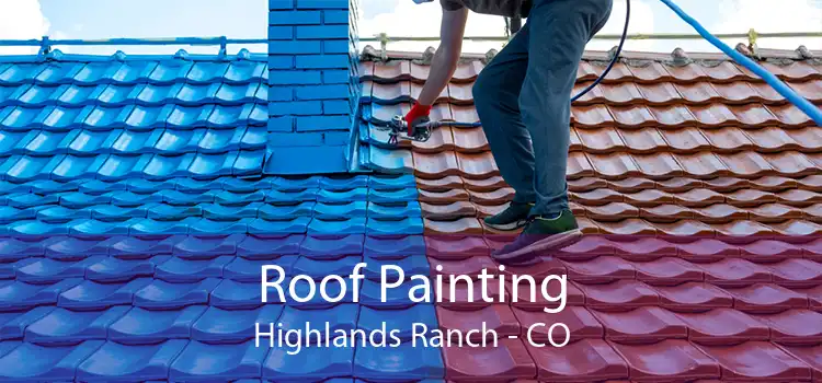 Roof Painting Highlands Ranch - CO